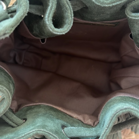 Free People Brand Boho Shoulder Fringe suede Leather Bag ๐ - Picture 8 of 9